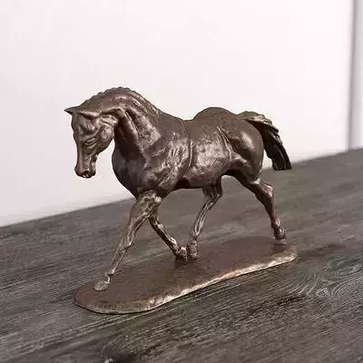 Arlington Mill Trotting Warmblood Horse Running Figurine