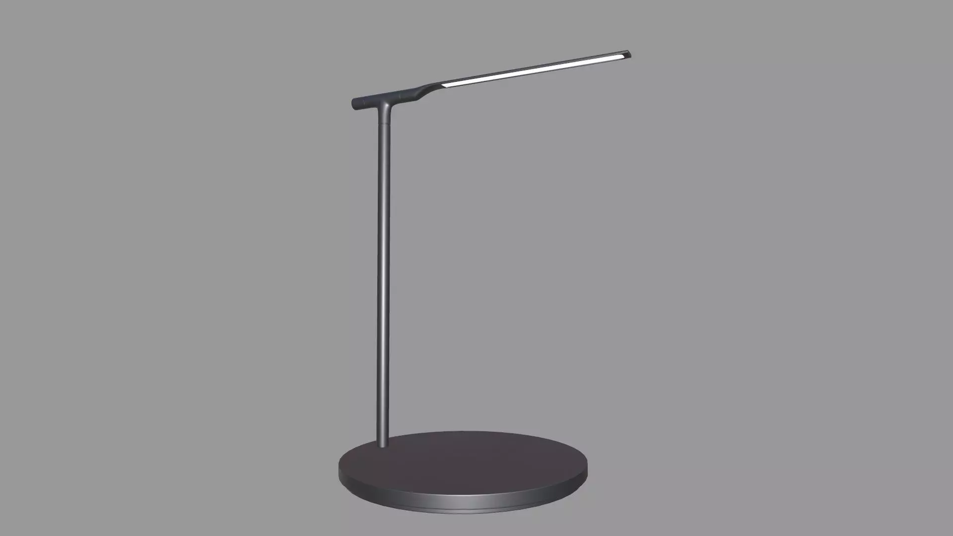 Table Lamp Low-poly 3D model_0