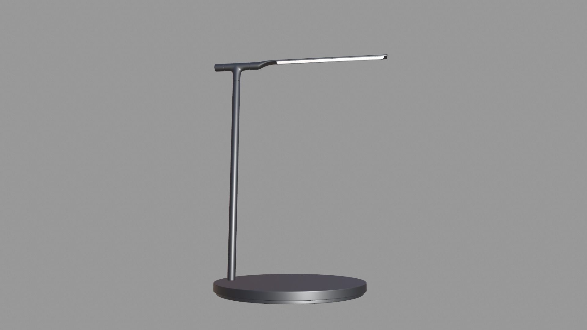 Table Lamp Low-poly 3D model_6