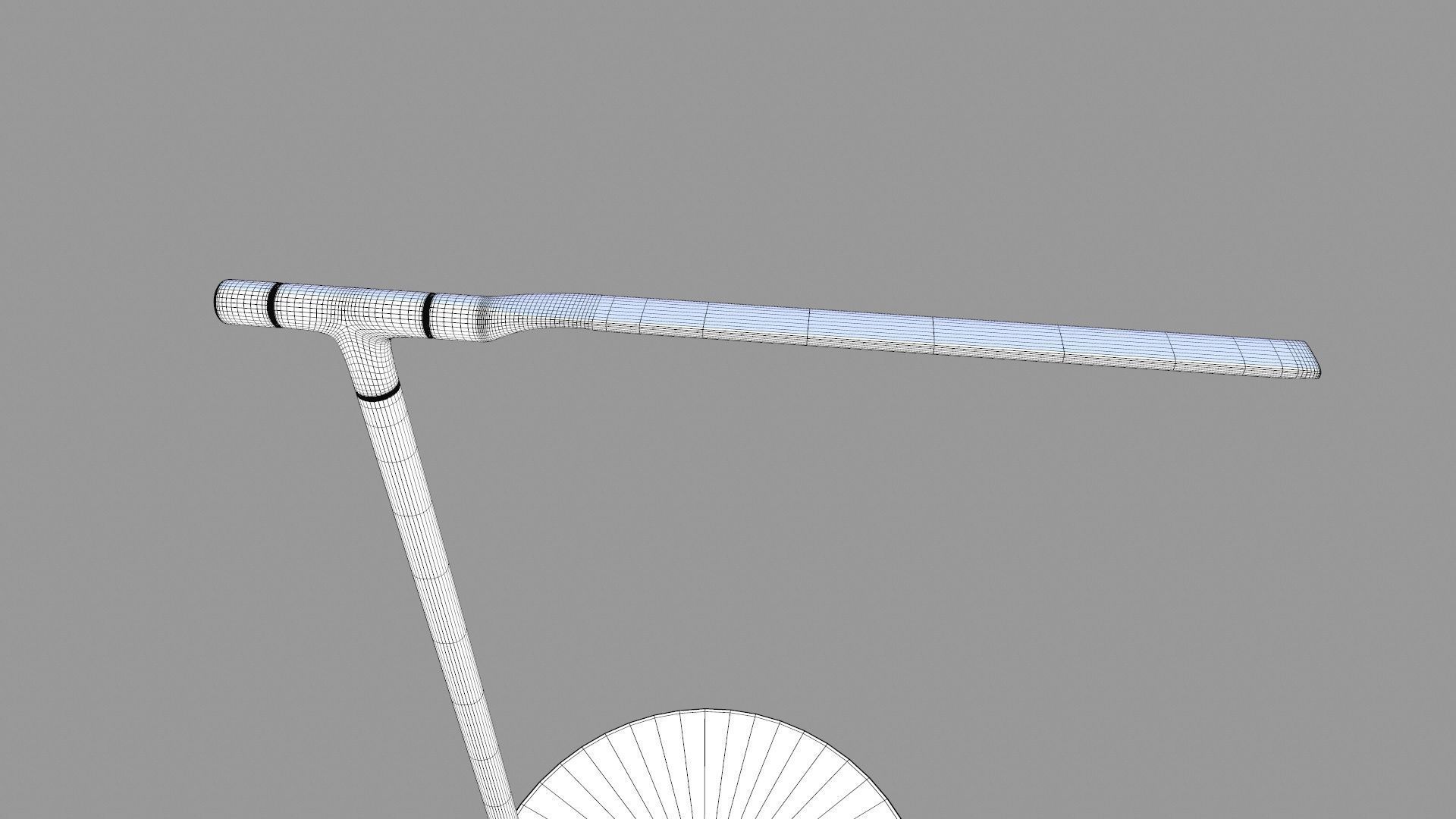 Table Lamp Low-poly 3D model_9