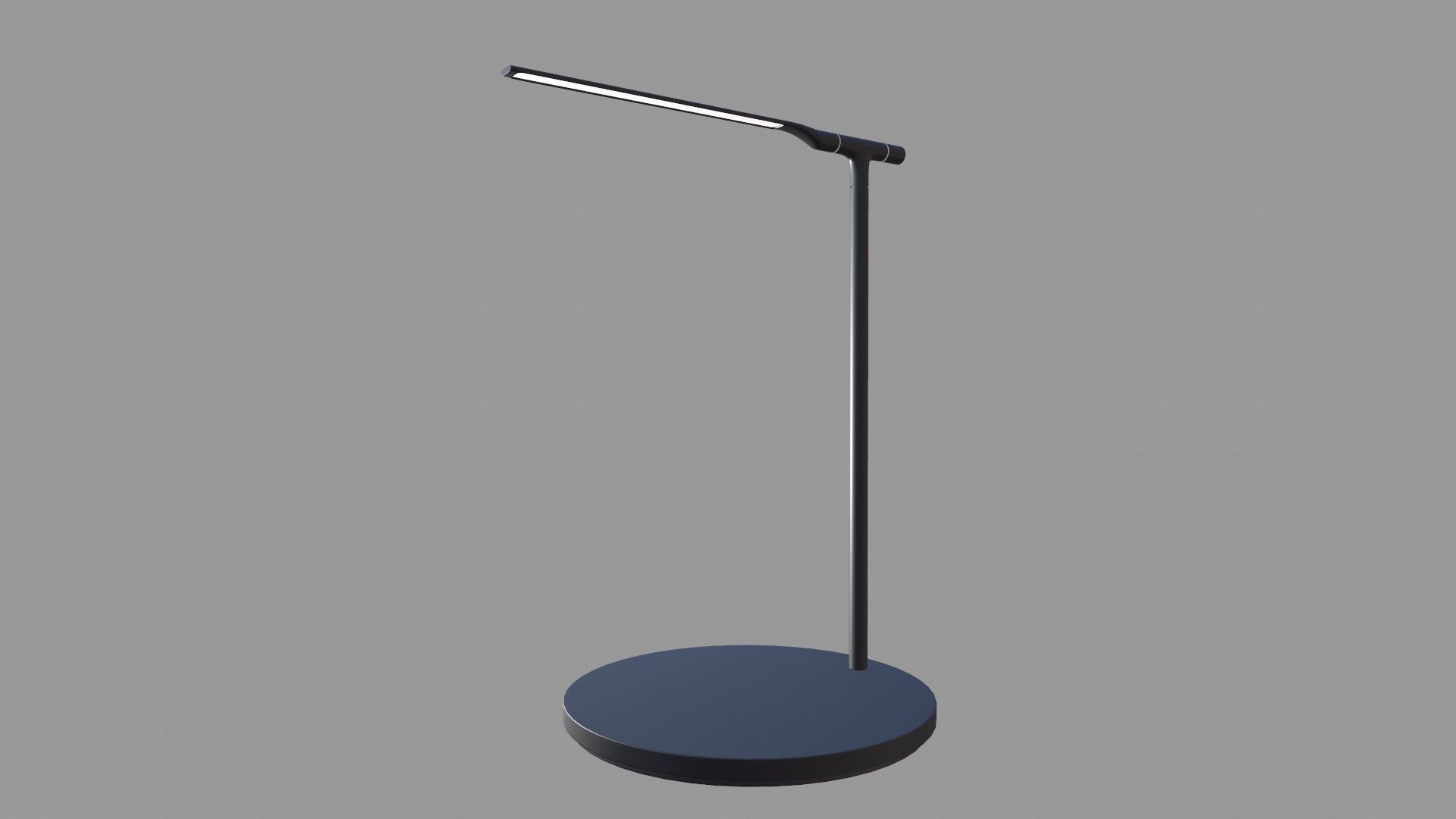Table Lamp Low-poly 3D model_3