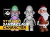 Stylized Santa Claus - Tutorial Included  3D model_1