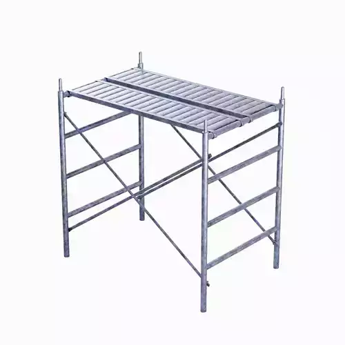 Metal Scaffolding Construction 02