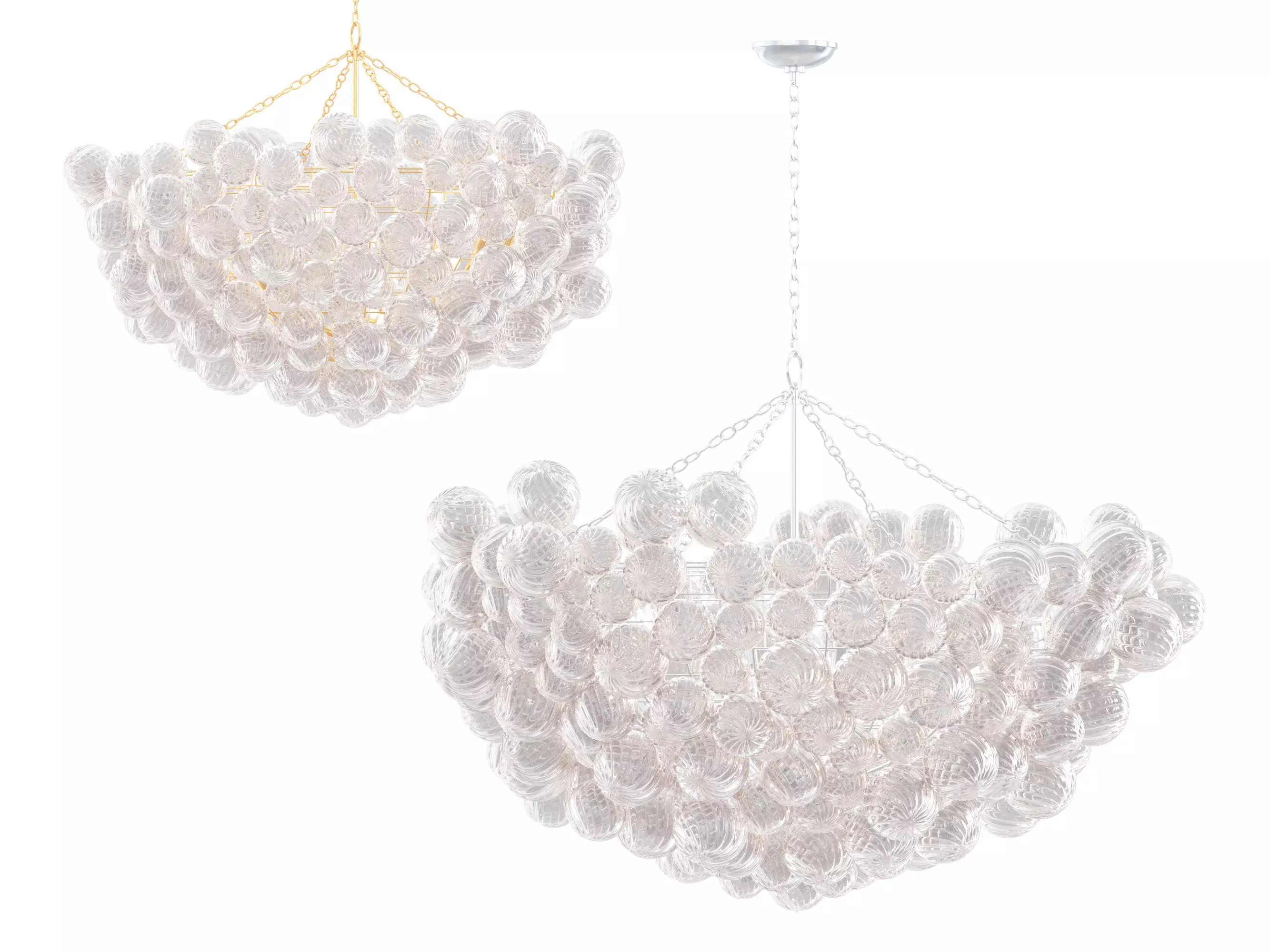 RH Talia Round Chandelier 66 3D model_0
