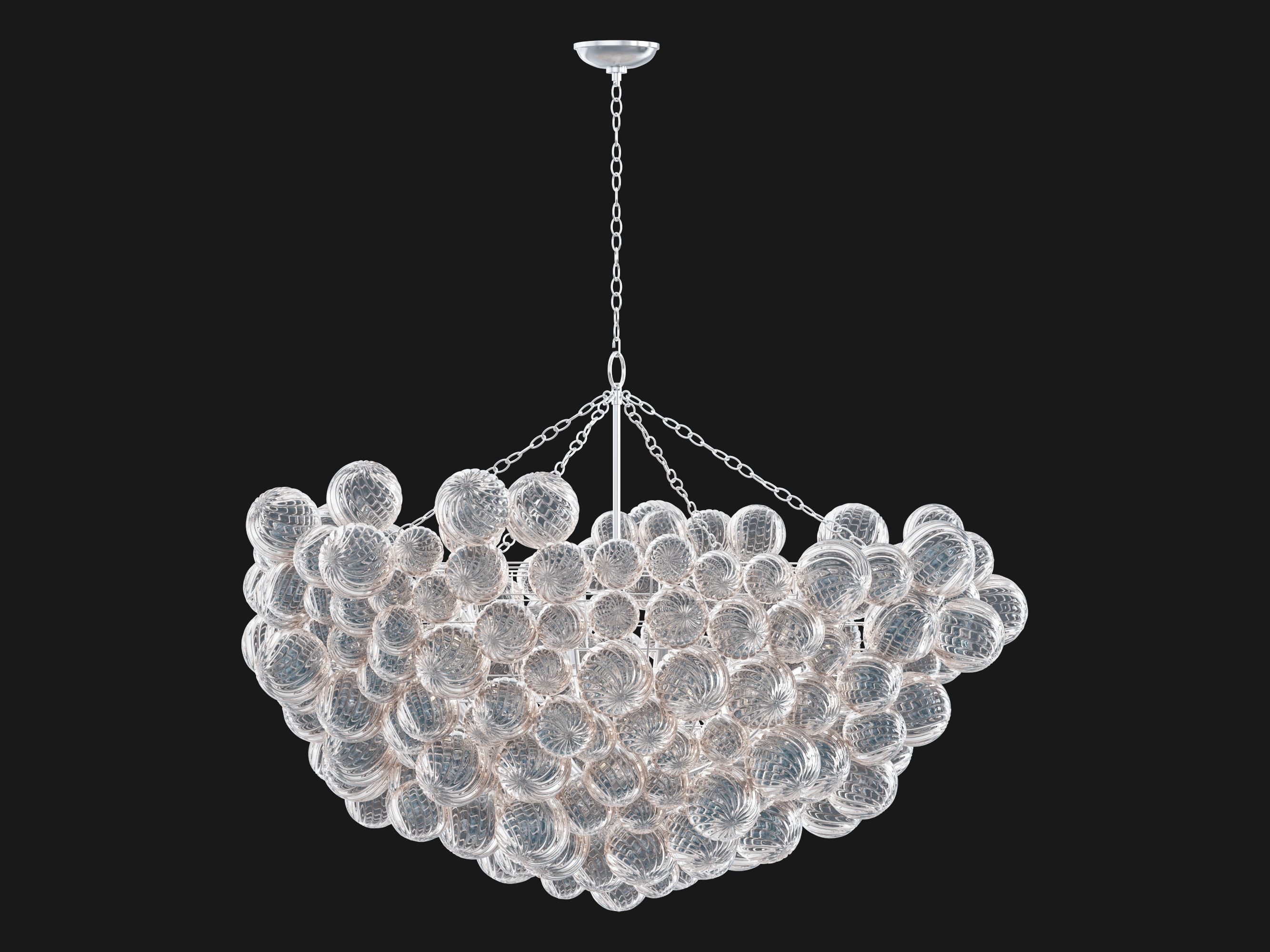RH Talia Round Chandelier 66 3D model_2