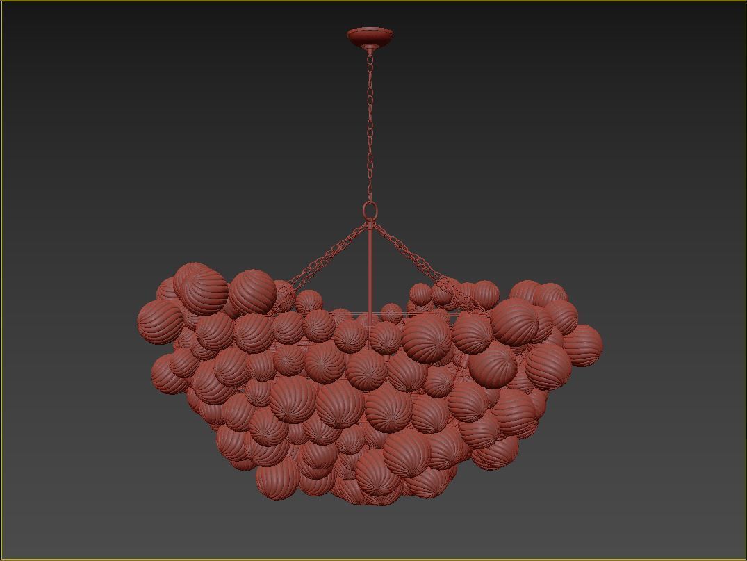 RH Talia Round Chandelier 66 3D model_12