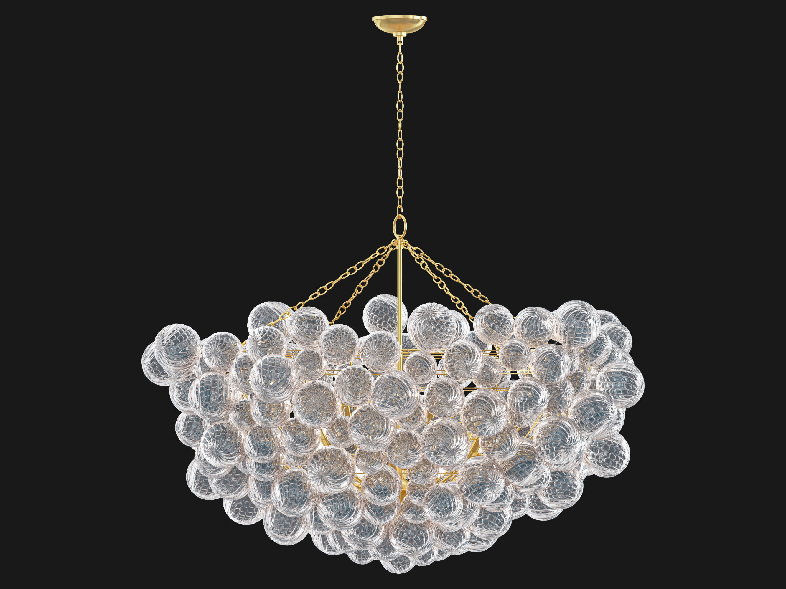 RH Talia Round Chandelier 66 3D model_5