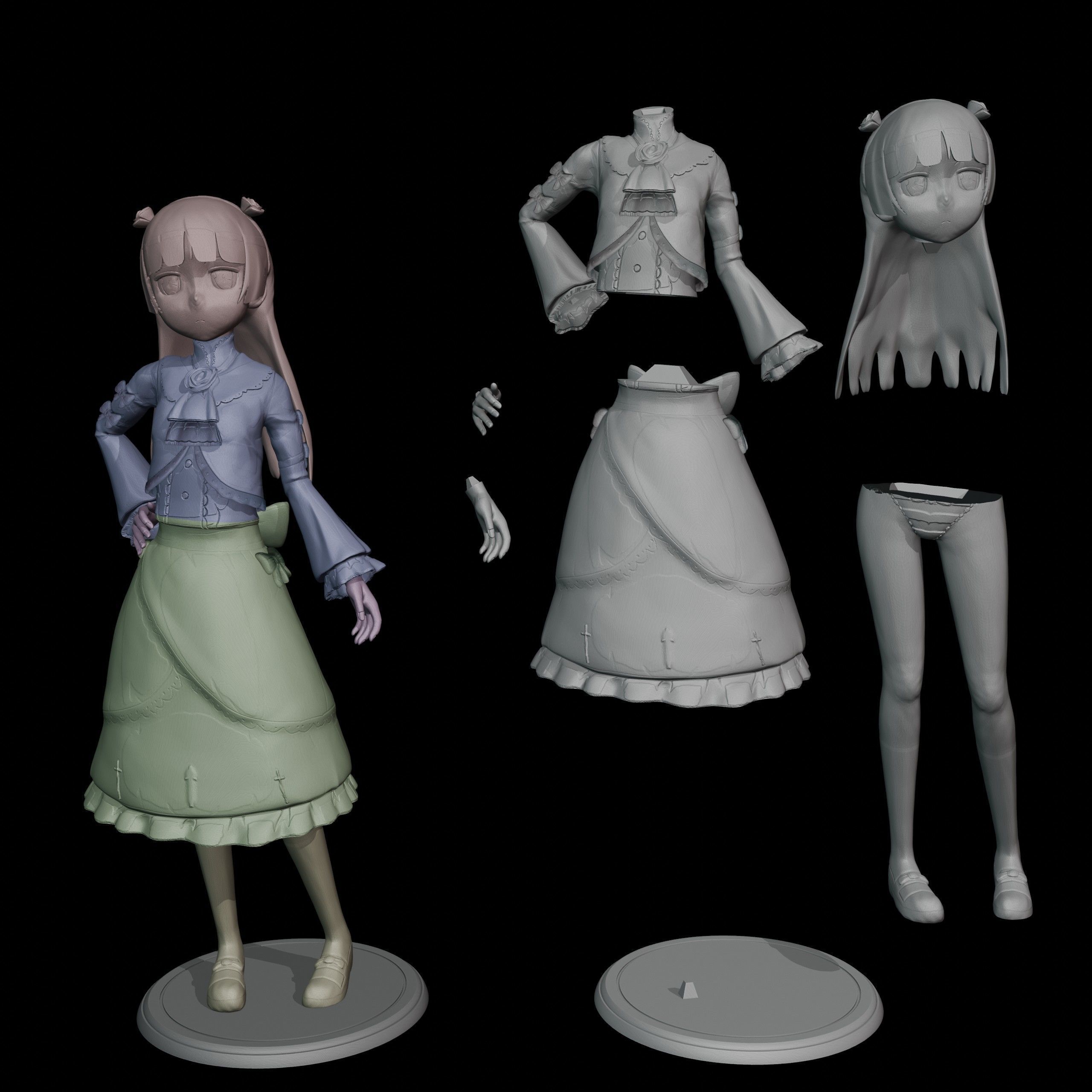 Gokou Ruri 3D print model_12