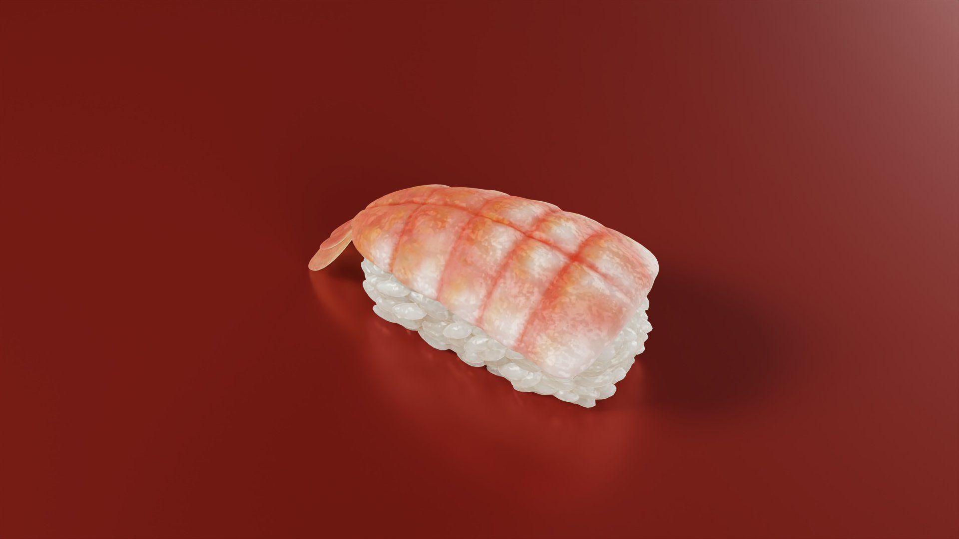 Sushi 3D model_2