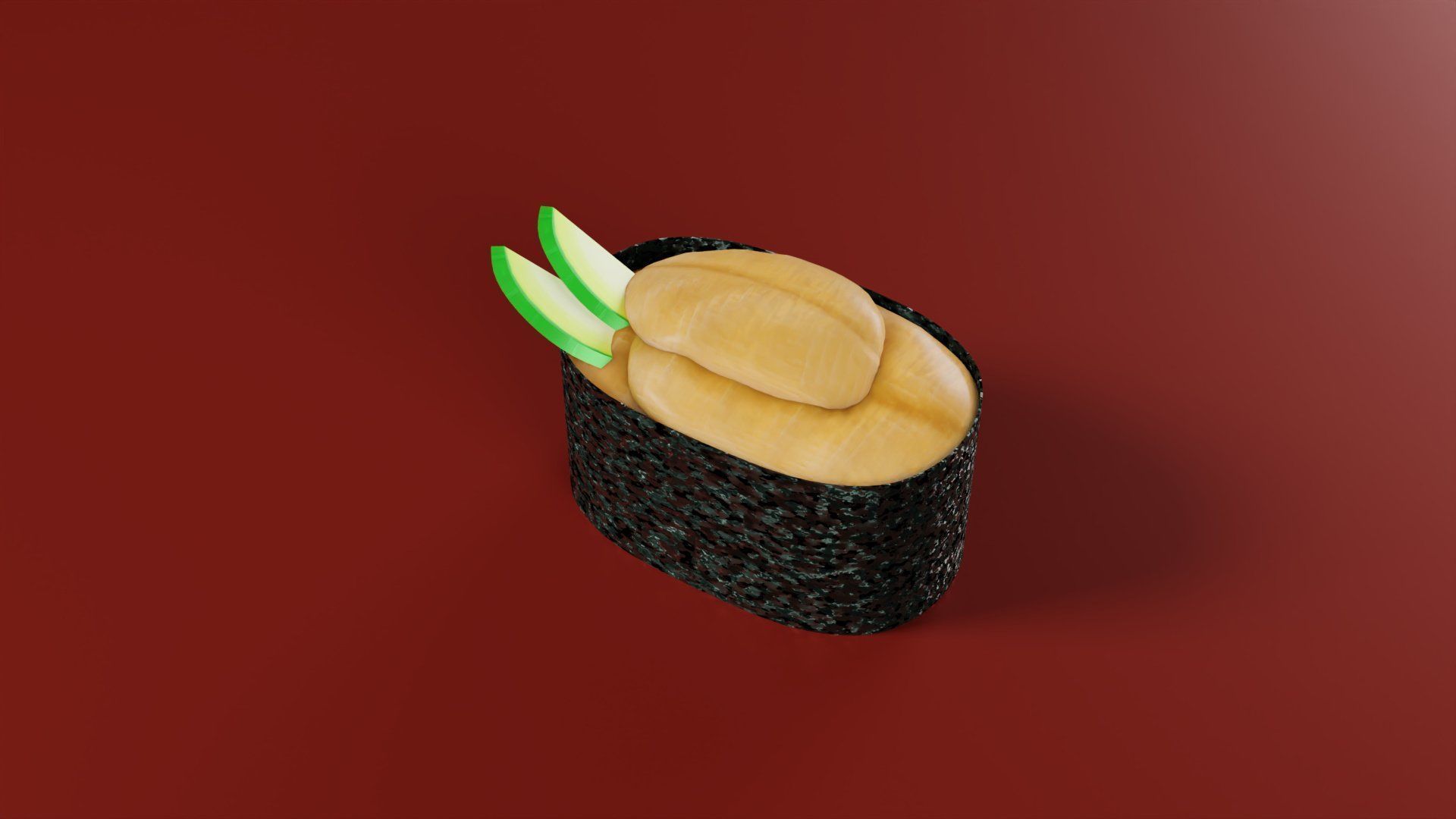 Sushi 3D model_9