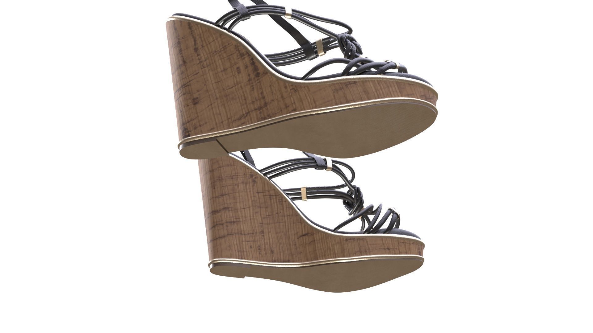 Shoes 217 - All MH Bodies - UE5 Skeletons - Rigged Low-poly 3D model_10