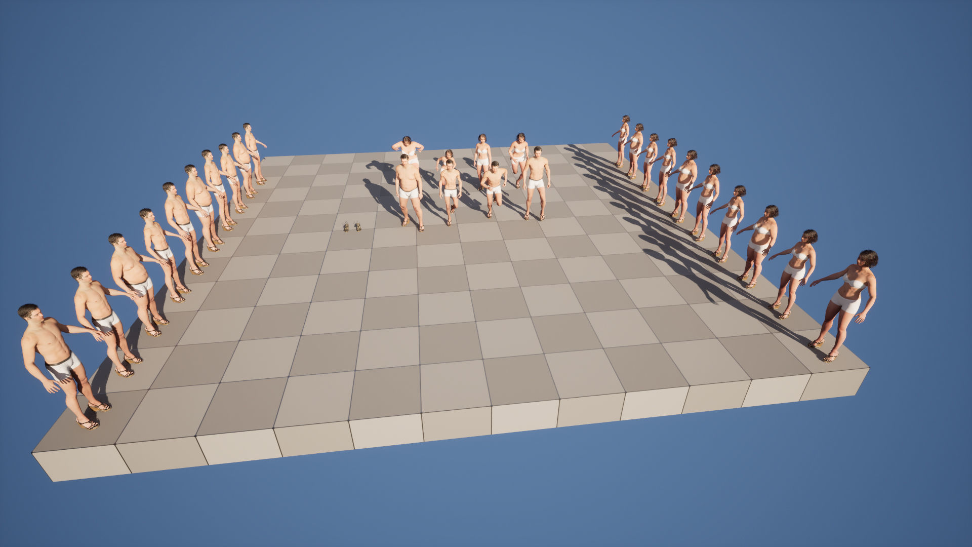 Shoes 217 - All MH Bodies - UE5 Skeletons - Rigged Low-poly 3D model_13