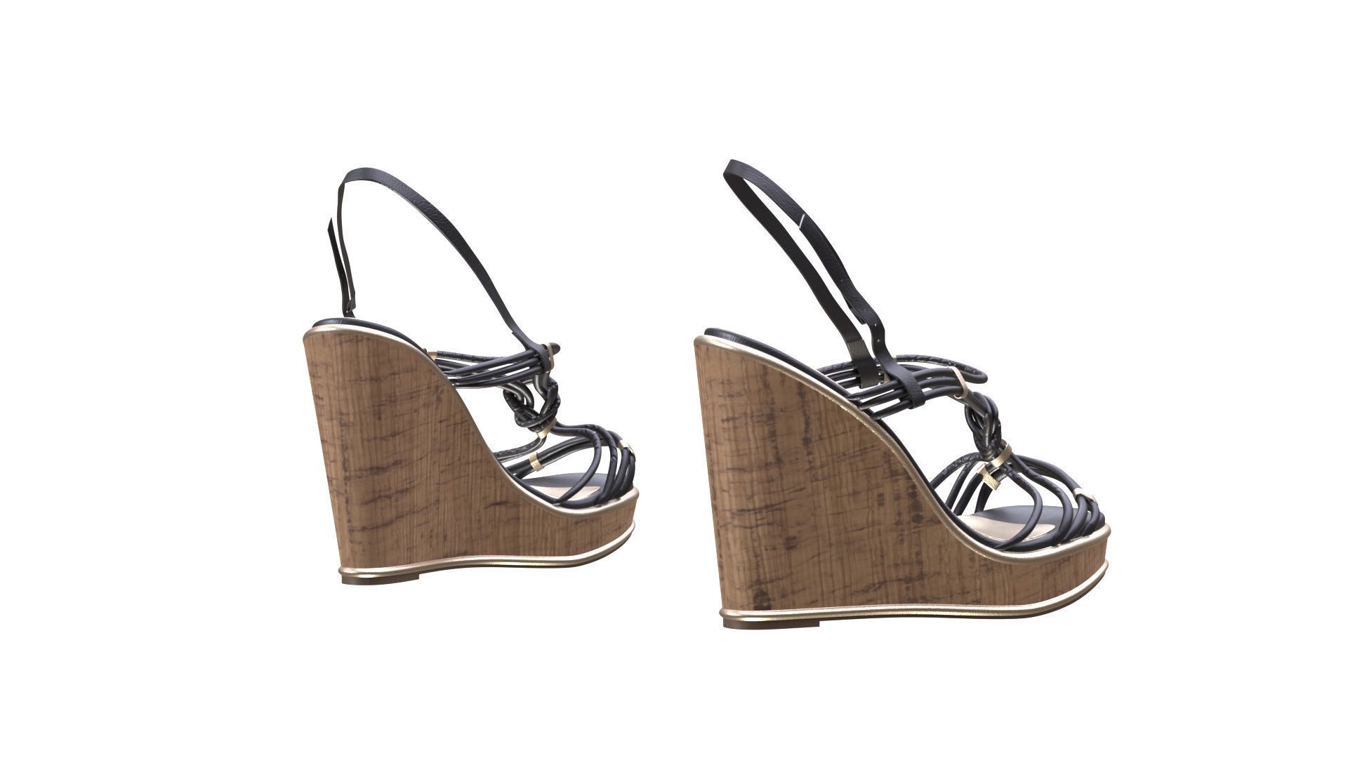 Shoes 217 - All MH Bodies - UE5 Skeletons - Rigged Low-poly 3D model_6