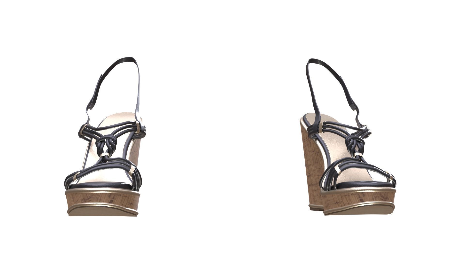 Shoes 217 - All MH Bodies - UE5 Skeletons - Rigged Low-poly 3D model_7