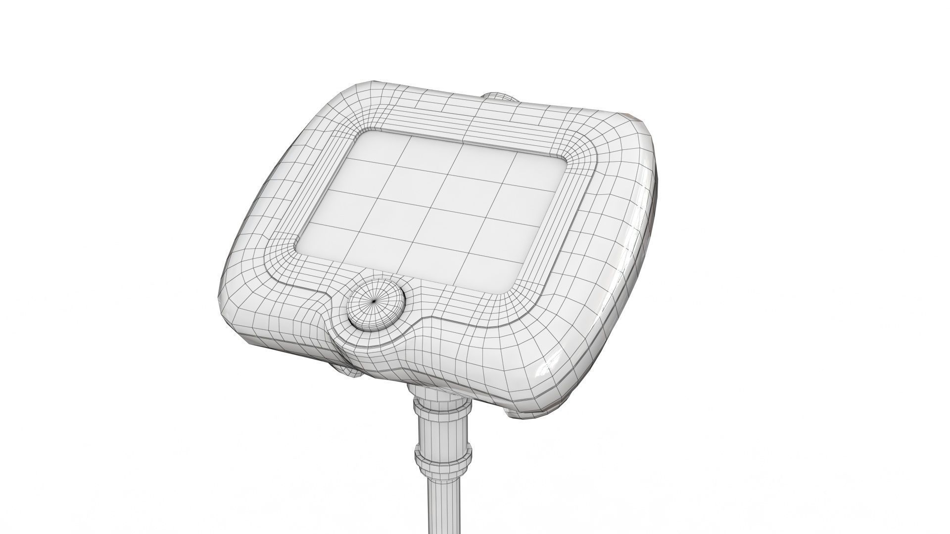 Digital Candy Thermometer  Low-poly 3D model_18