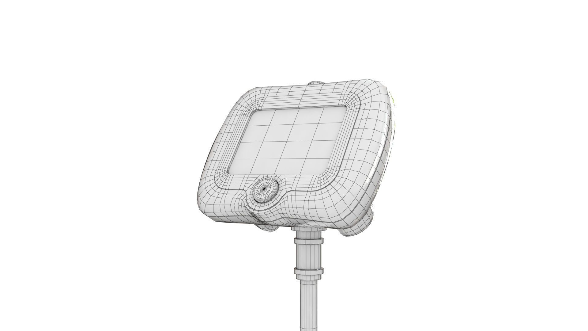 Digital Candy Thermometer  Low-poly 3D model_13