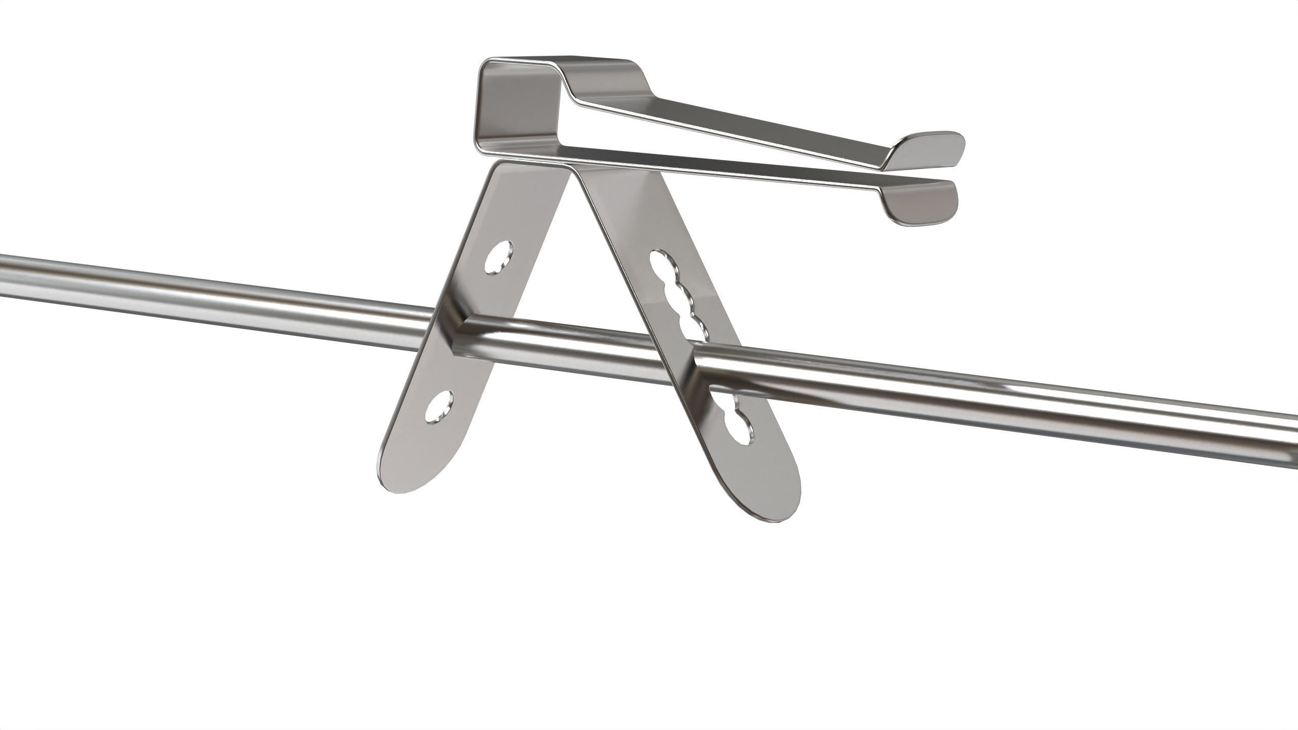 Digital Candy Thermometer  Low-poly 3D model_9