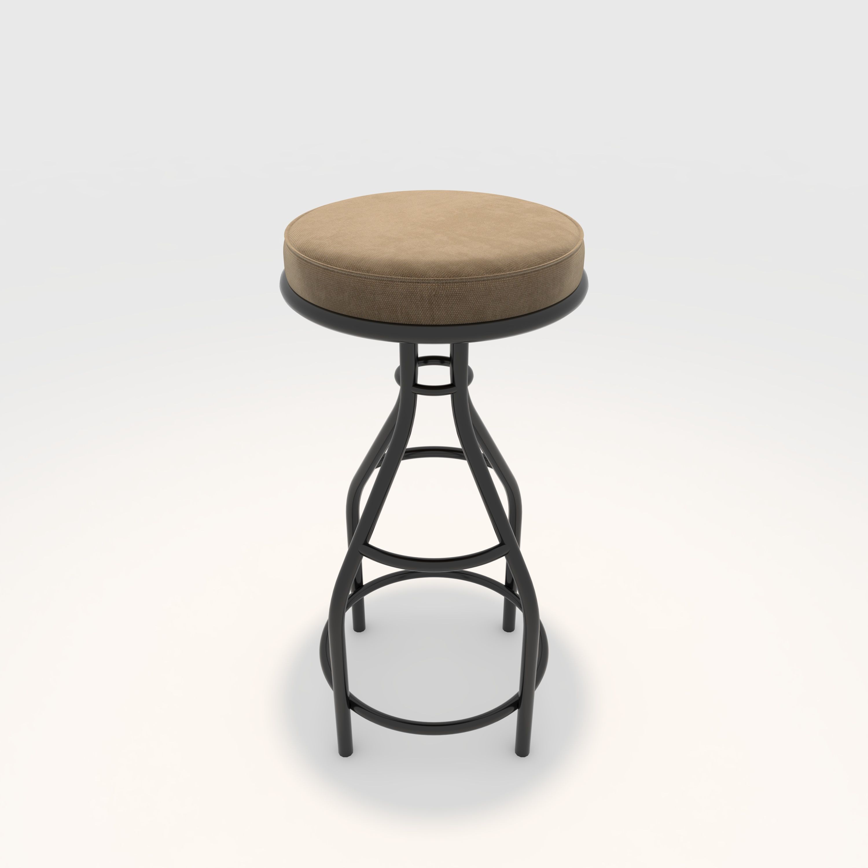 Bar Stool 46 3D model_2