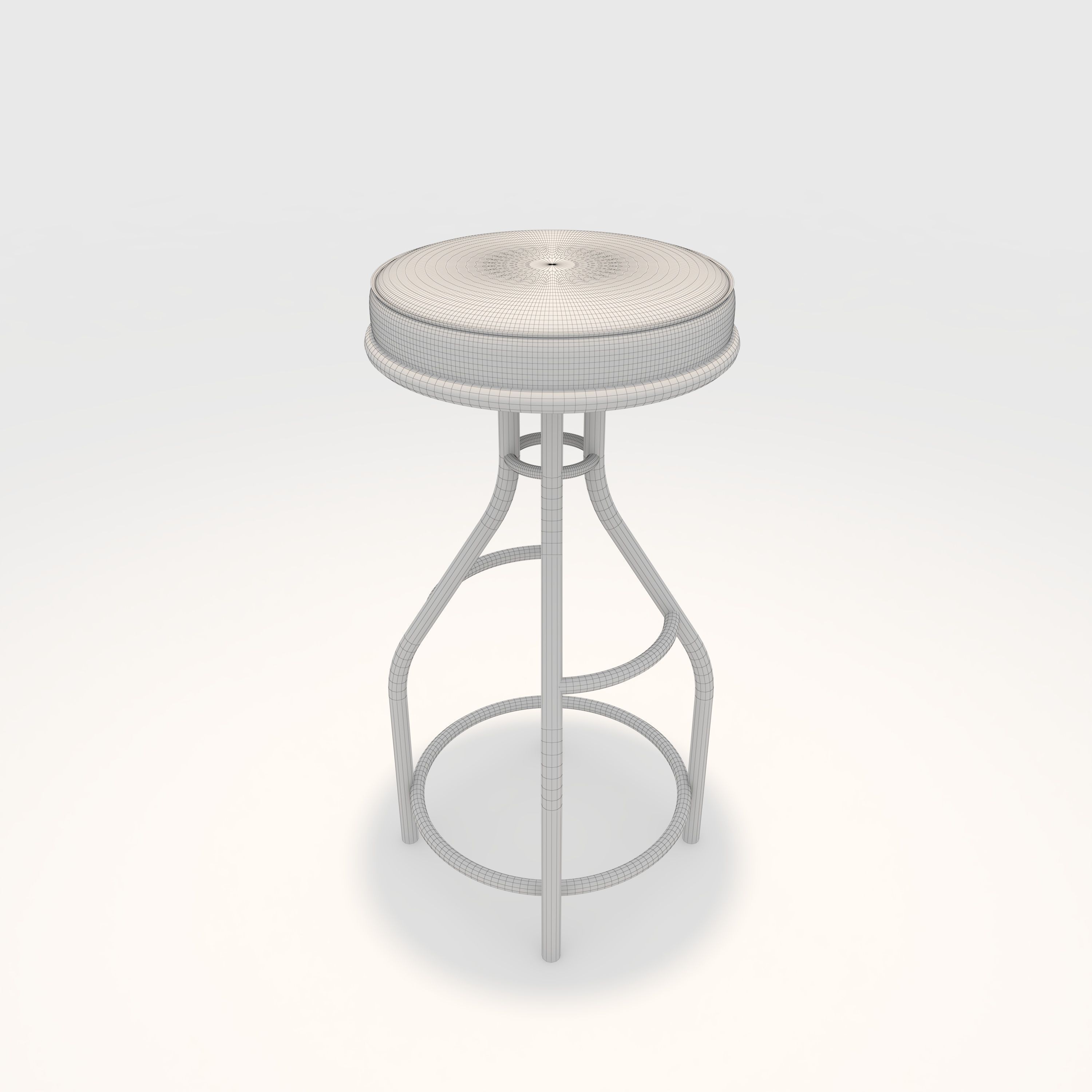 Bar Stool 46 3D model_5