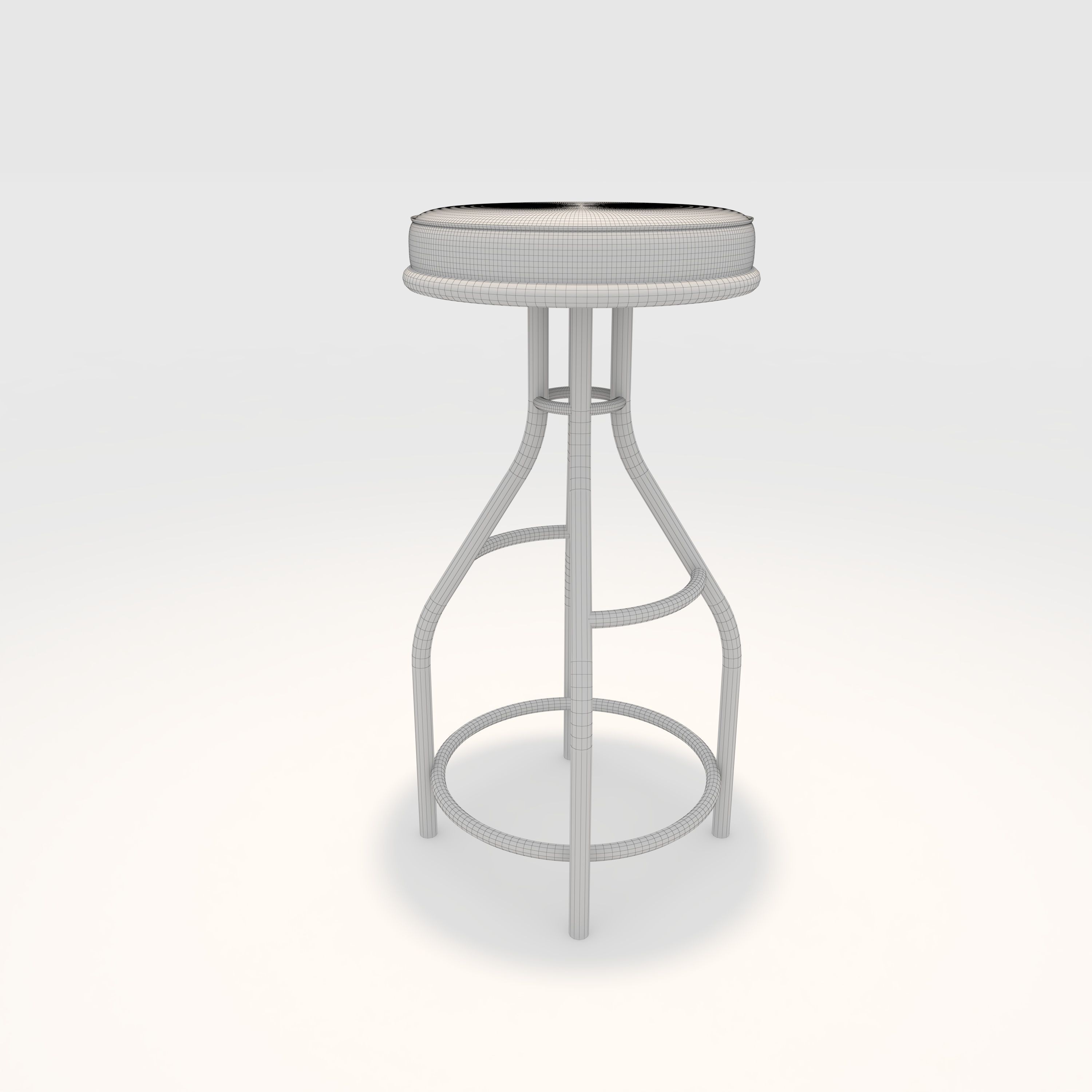 Bar Stool 46 3D model_7