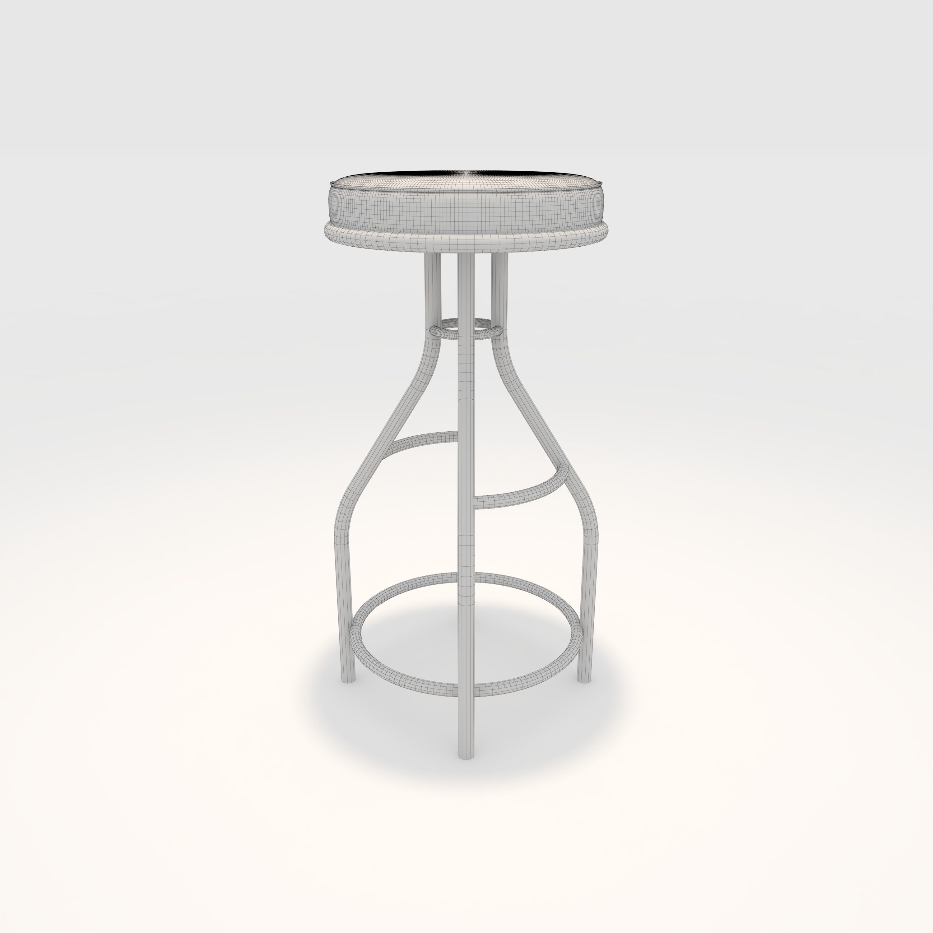 Bar Stool 46 3D model_11