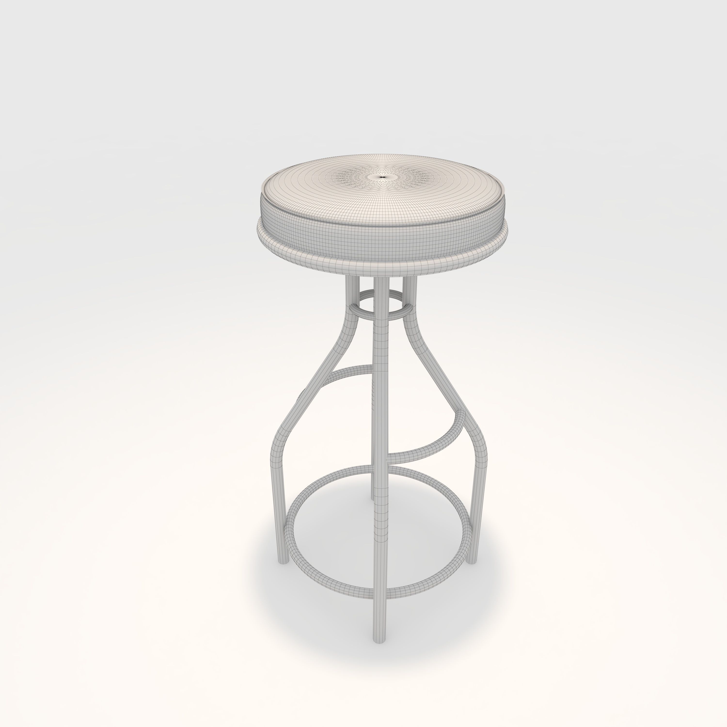 Bar Stool 46 3D model_1
