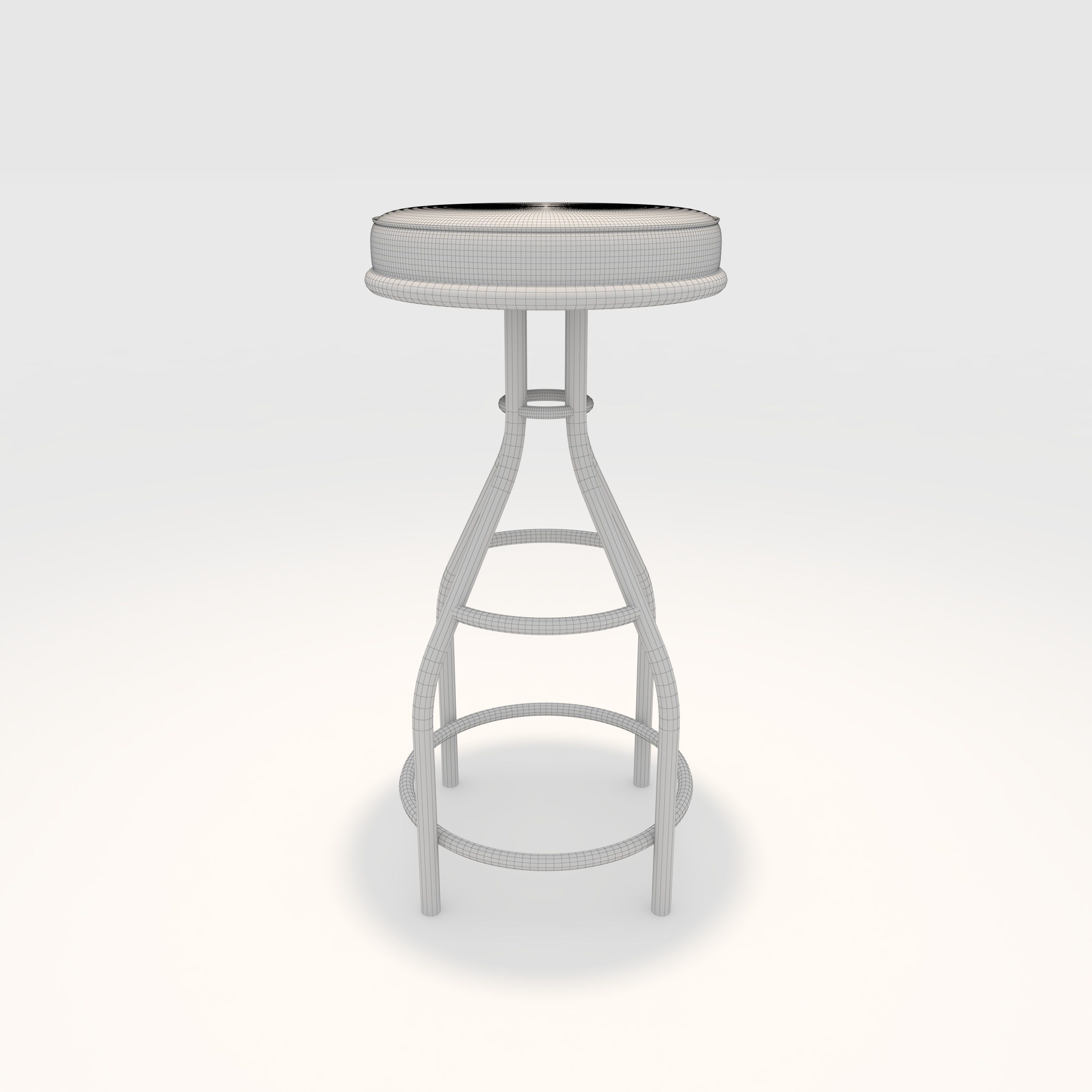 Bar Stool 46 3D model_9