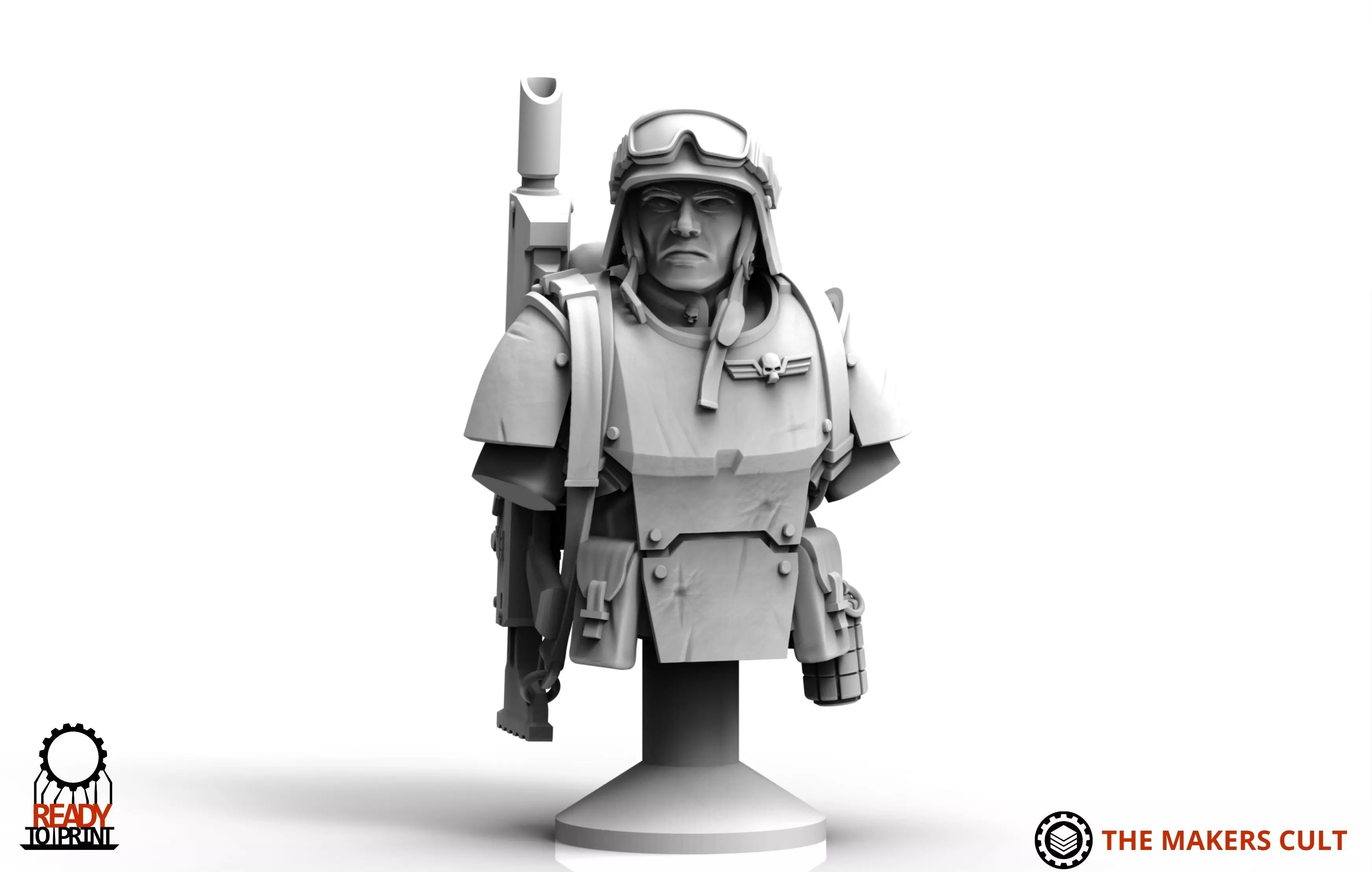 Universal Guard - Bust 3D print model