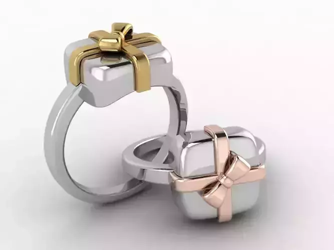 RING GIFT BOX 3D print model