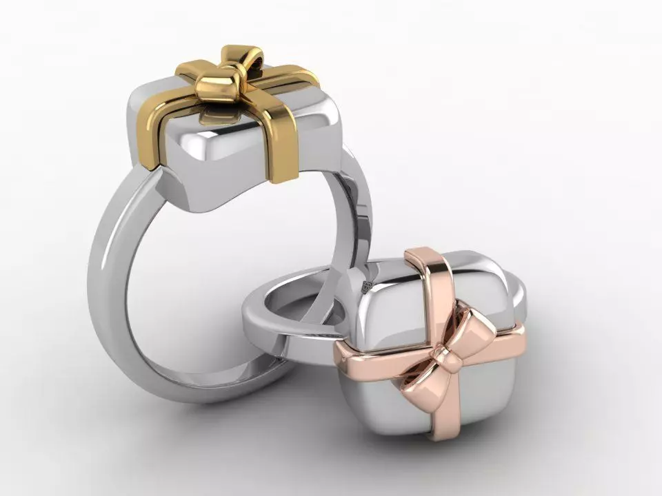 RING GIFT BOX 3D print model
