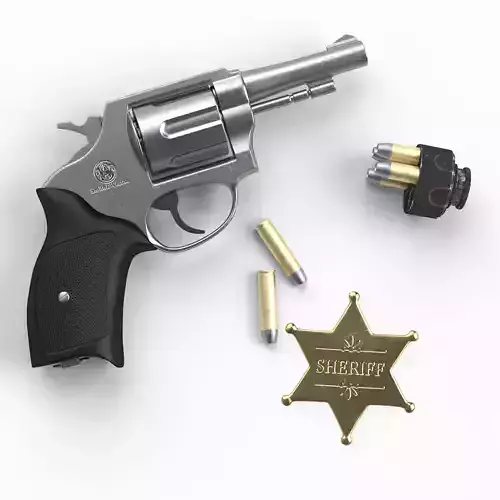 Revolver Police 8mm