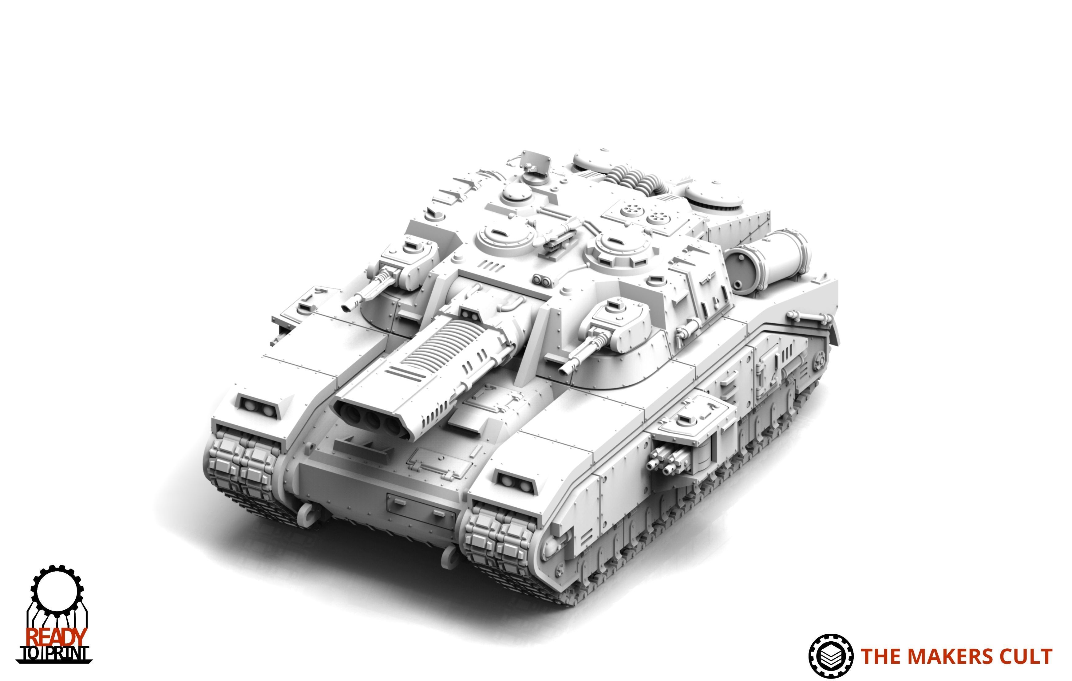 Universal Guard - Heavy Battle Tank 2 3D print model_10