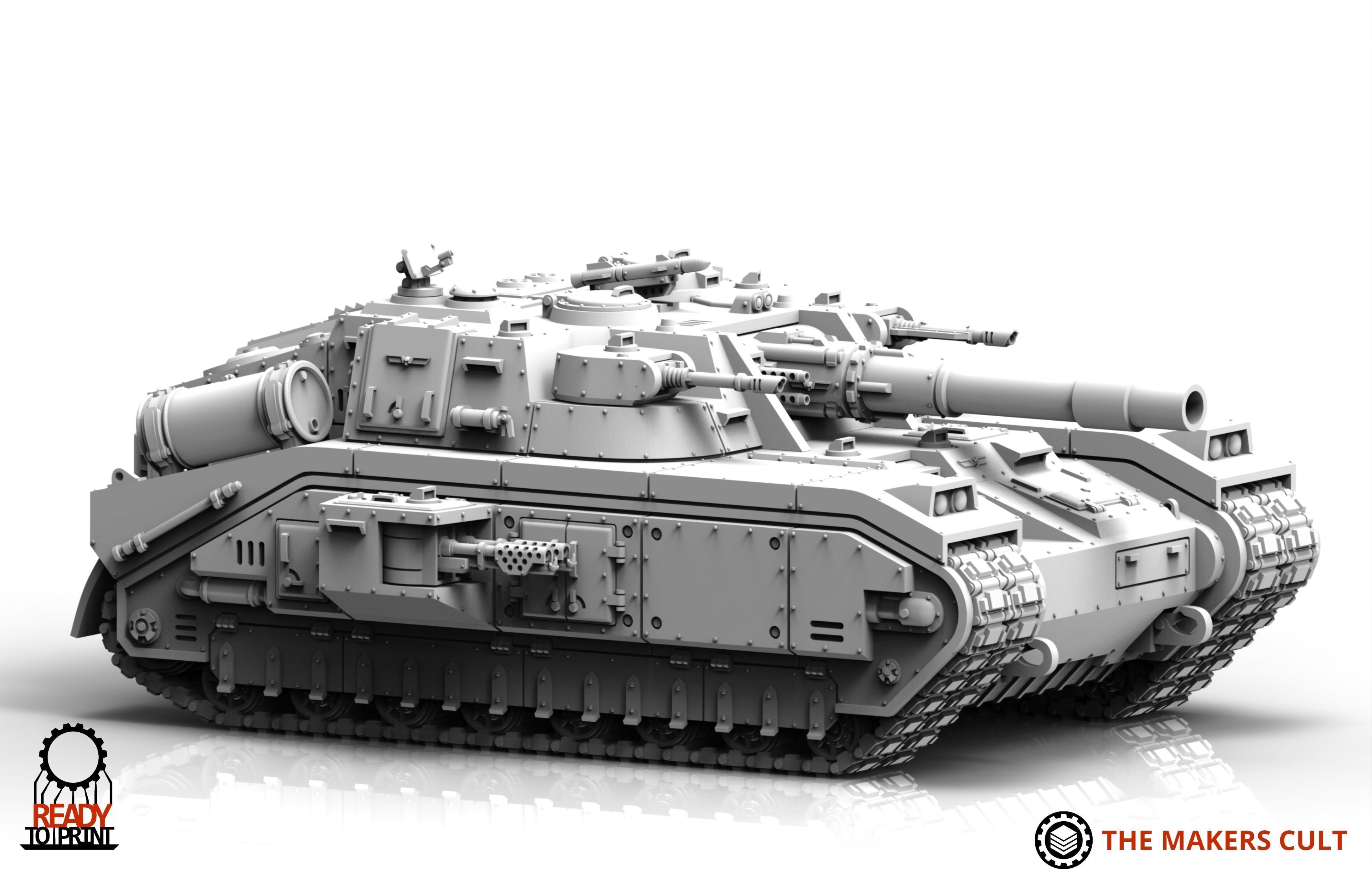 Universal Guard - Heavy Battle Tank 2 3D print model_6