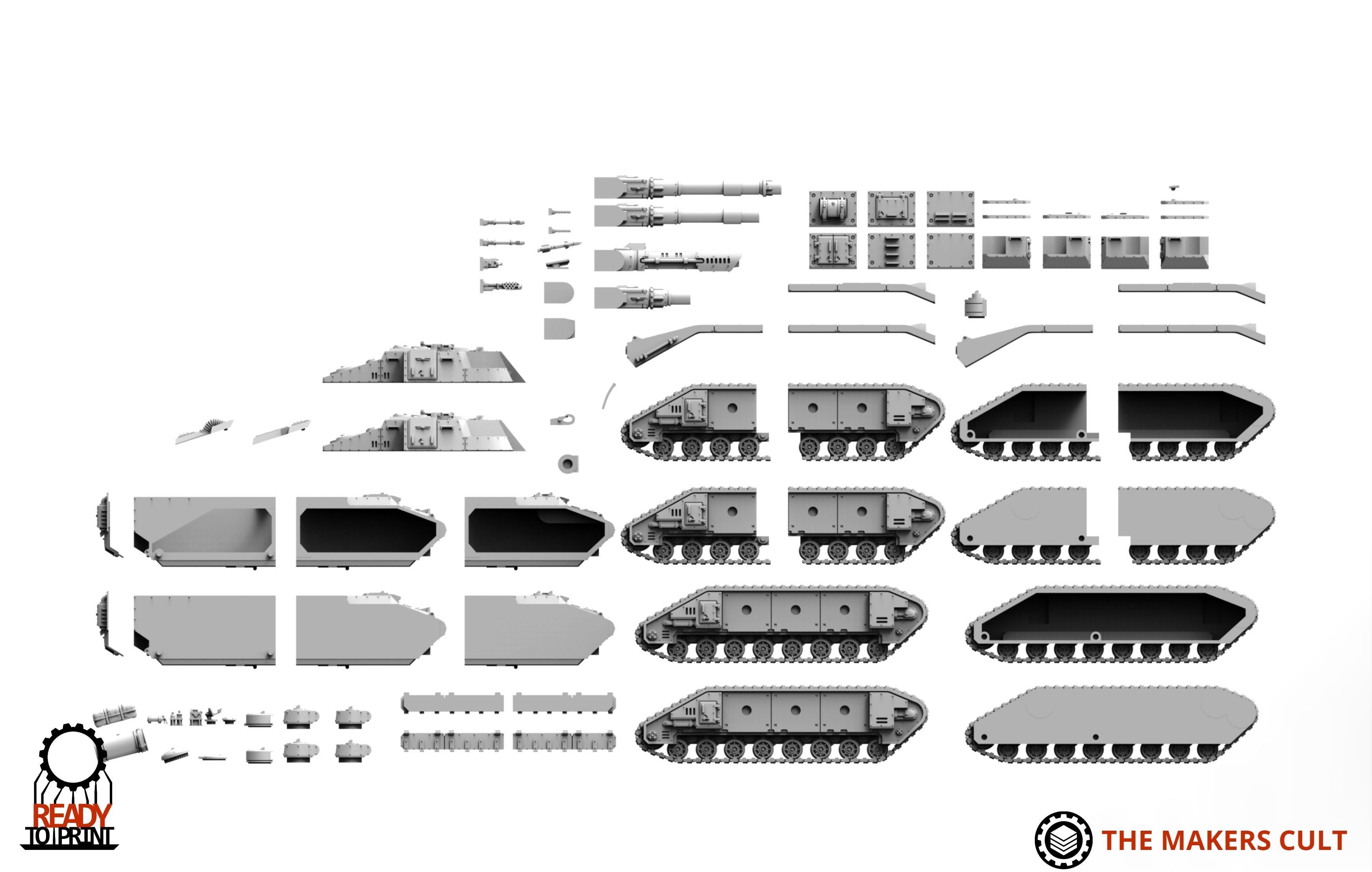 Universal Guard - Heavy Battle Tank 2 3D print model_11