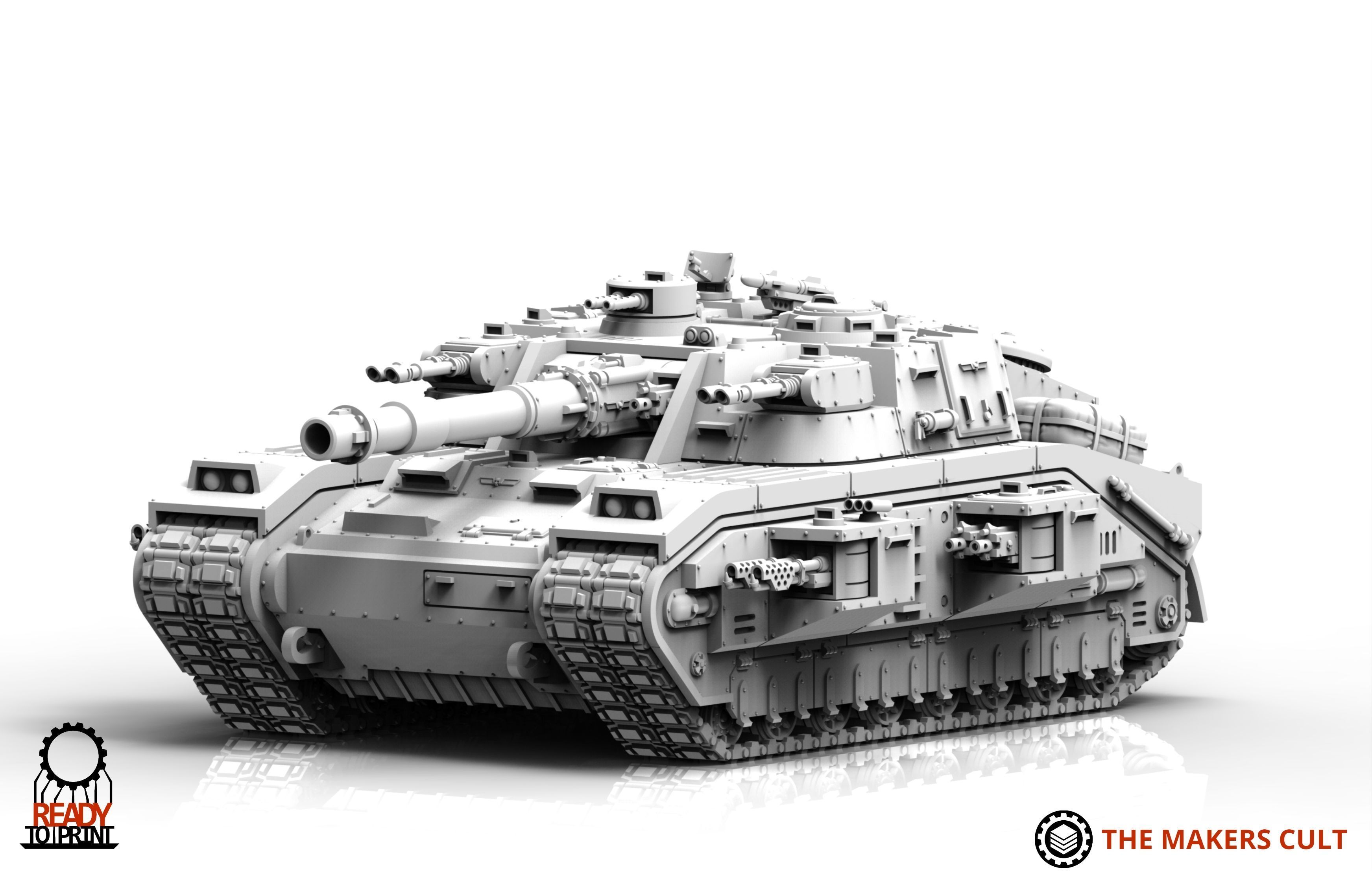 Universal Guard - Heavy Battle Tank 2 3D print model_7