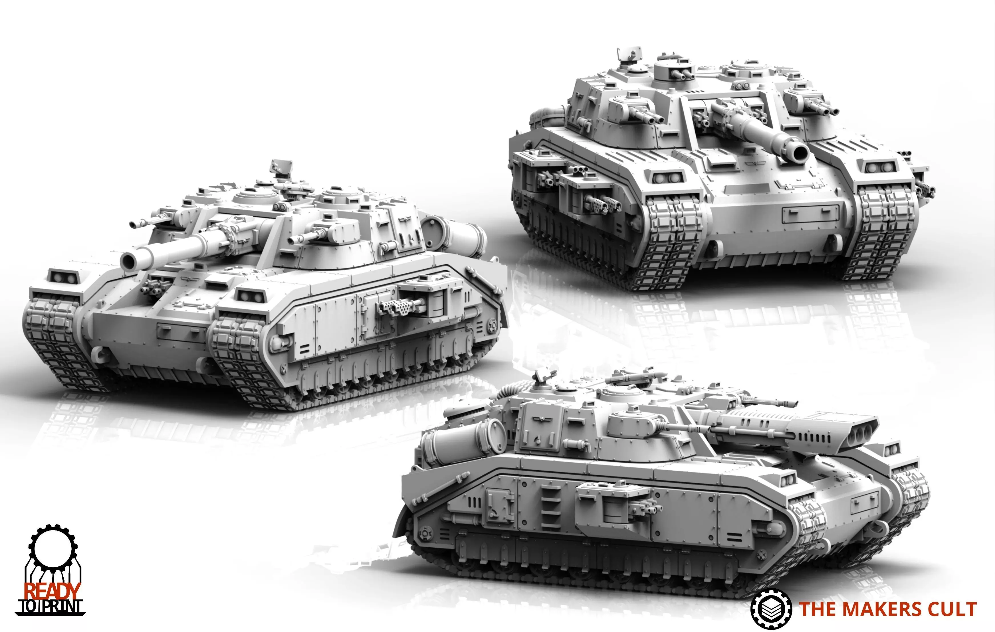 Universal Guard - Heavy Battle Tank 2 3D print model_0