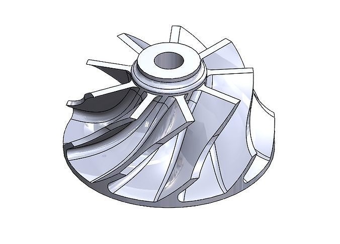Turbo Fan 3D print model