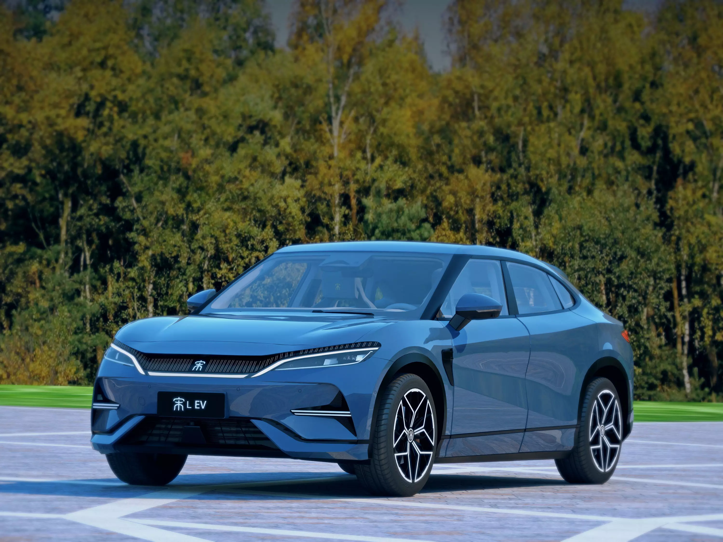 BYD Song L EV 3D model