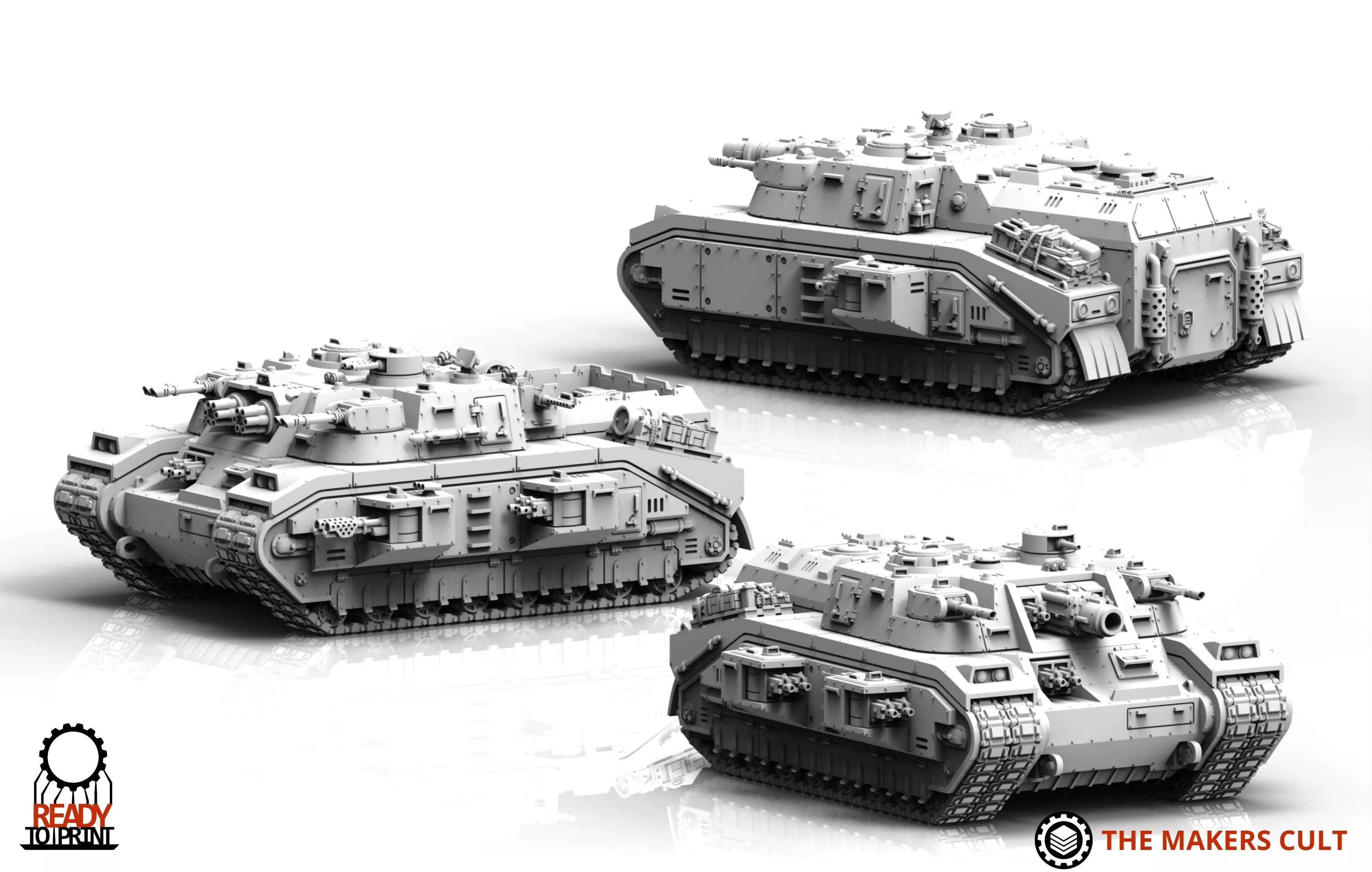 Universal Guard - Heavy Battle Tank 3 3D print model