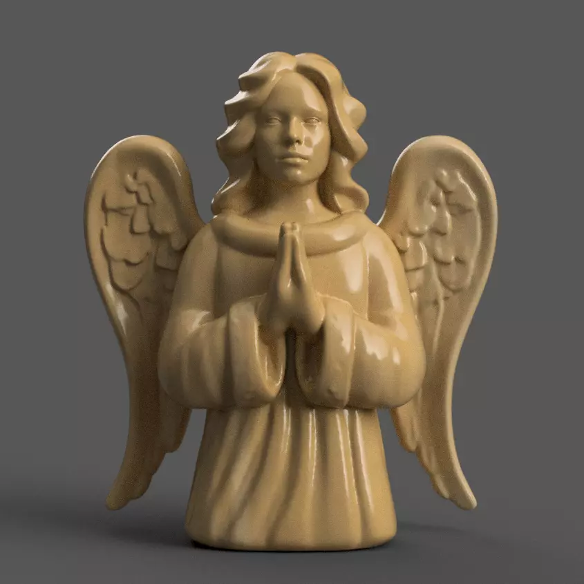 angel for christmas decoration 008 3D print model_0