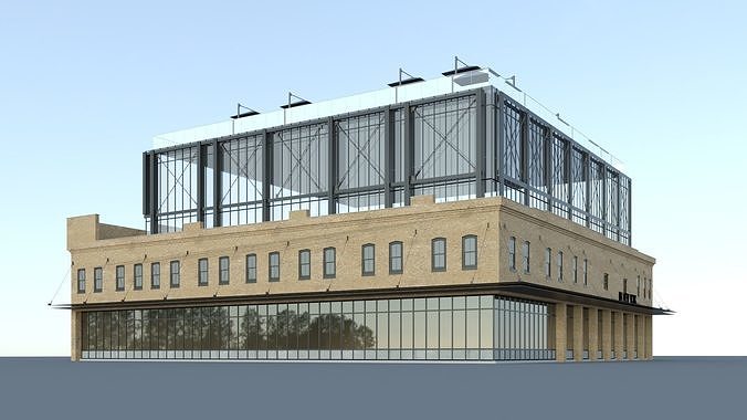 Building Hotel  3D model