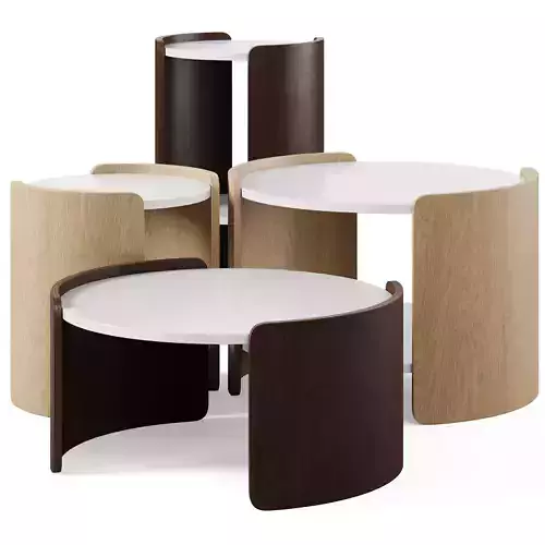 Coffee table Lagom by Ellipse 3D model