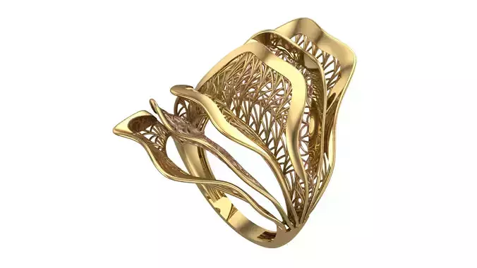 SEA WAVE RING COLLECTION-RA01-