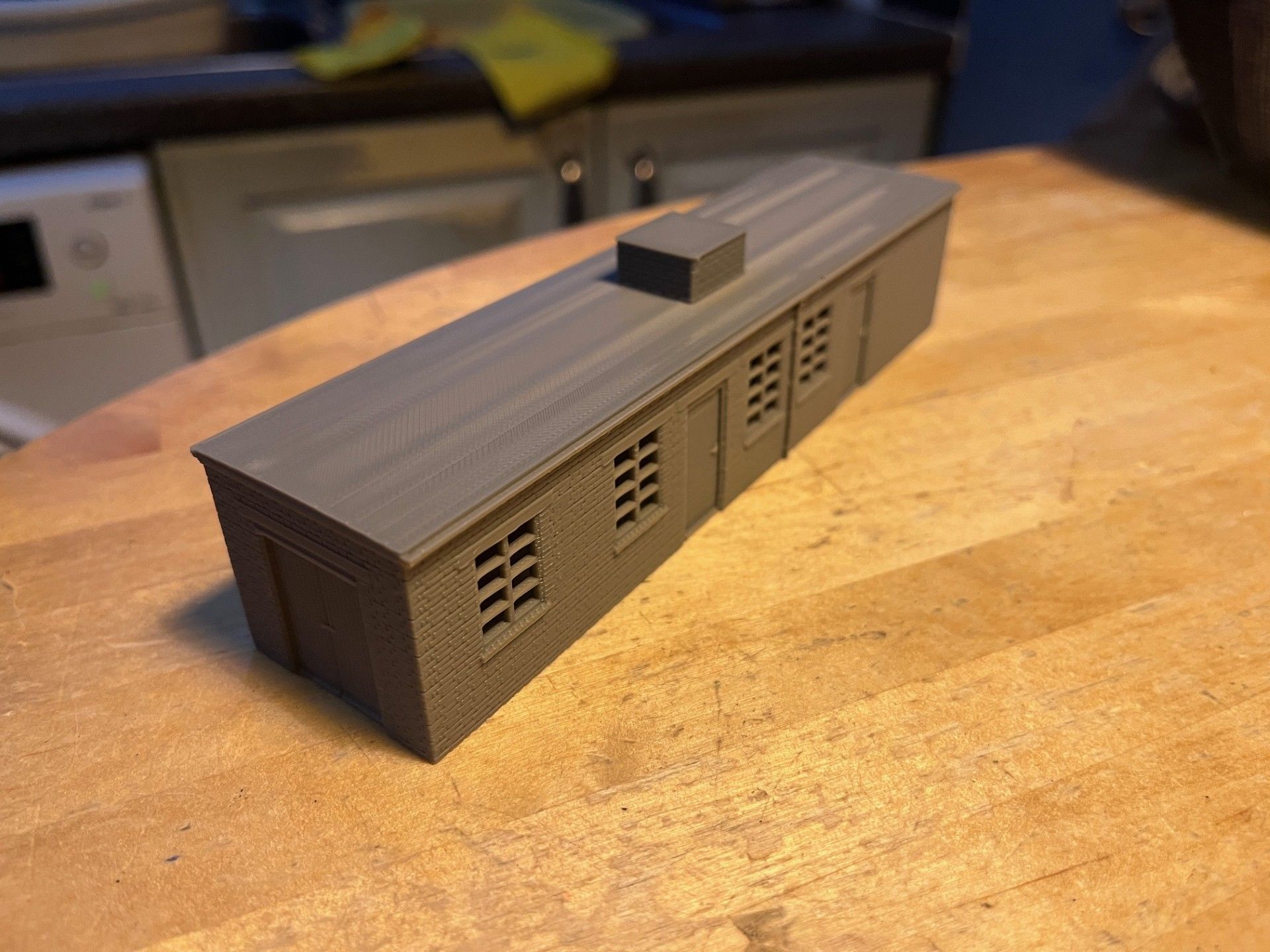 Model Railway Lineside Building 1 3D print model_3