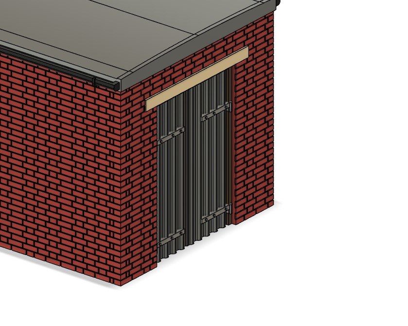 Model Railway Lineside Building 1 3D print model_11