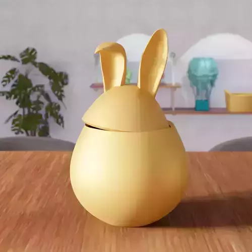 Cute Easter Bunny Basket - 327