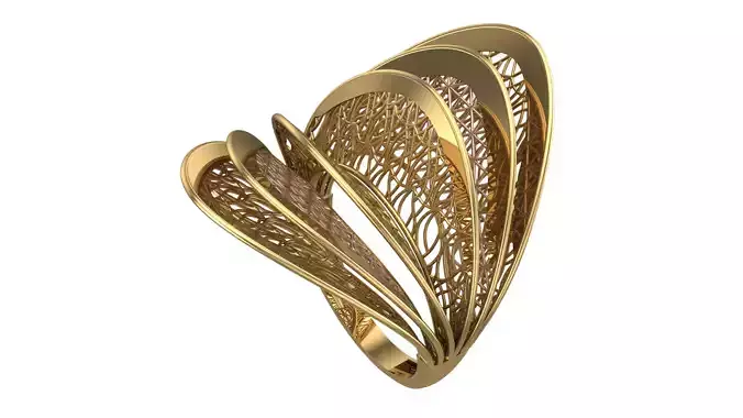 SEA WAVE RING COLLECTION-RA05-