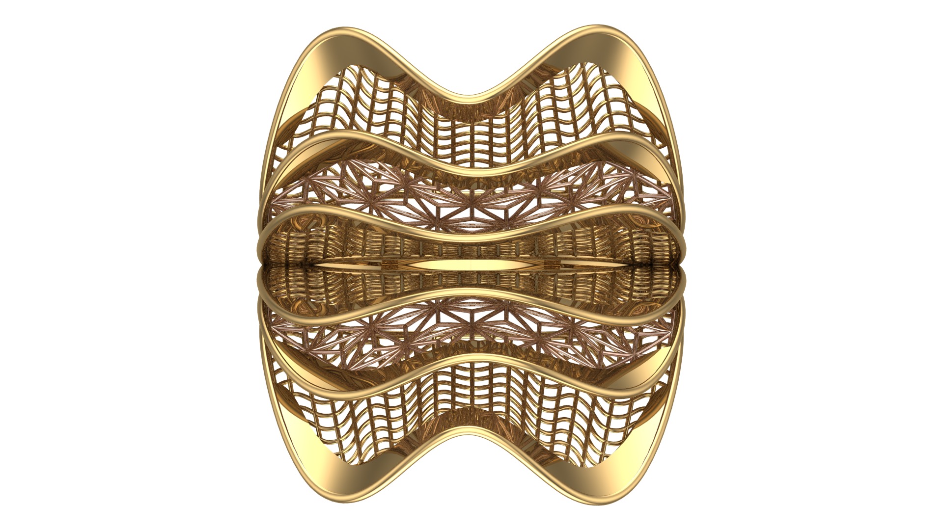 SEA WAVE RING COLLECTION-RA06- 3D print model_1