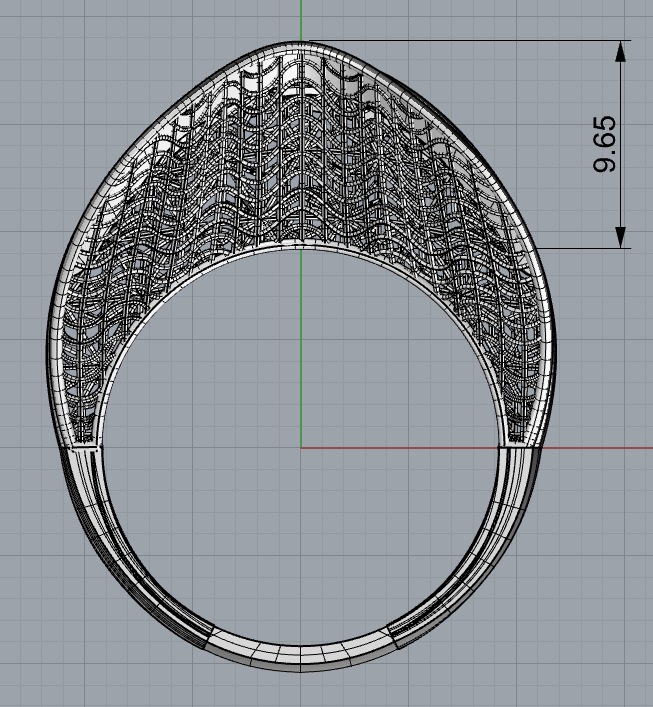 SEA WAVE RING COLLECTION-RA06- 3D print model_3