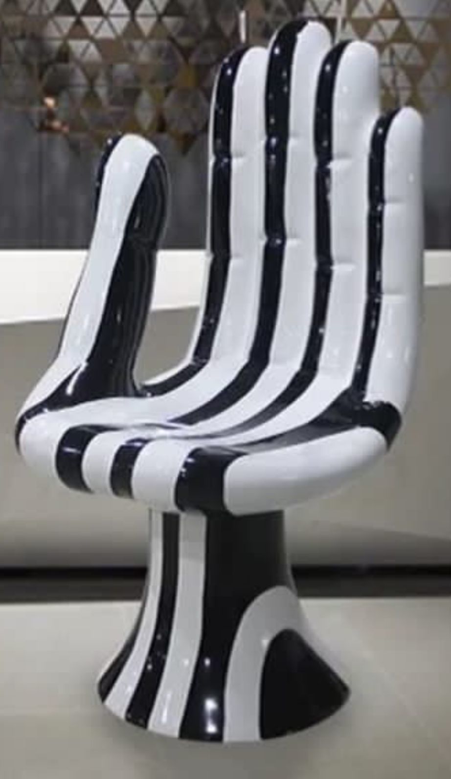 Hand Chair 3D model_9